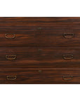 Dark Brown Antique Wooden Tansu Dresser Chest-8. Asian & Chinese Furniture, Art, Antiques, Vintage Home Décor for sale at FEA Home