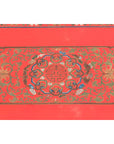 Vintage Red Lacquer Blanket Chest with Egrets, Bats and Floral Motifs-13. Asian & Chinese Furniture, Art, Antiques, Vintage Home Décor for sale at FEA Home