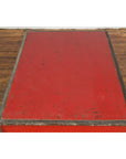 Chinese Qing Dynasty Period 19th Century Red Lacquer Trunk with Metal Edging-18. Asian & Chinese Furniture, Art, Antiques, Vintage Home Décor for sale at FEA Home