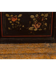 Chinese Late Qing Dynasty Dark Lacquer Low Cabinet with Architecture Motifs-15. Asian & Chinese Furniture, Art, Antiques, Vintage Home Décor for sale at FEA Home