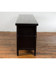 Chinese Qing Dynasty 19th Century Long Polychrome Sideboard with 12 Drawers-5. Asian & Chinese Furniture, Art, Antiques, Vintage Home Décor for sale at FEA Home