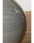 Silver Grey Glazed Ceramic Vase-10. Asian & Chinese Furniture, Art, Antiques, Vintage Home Décor for sale at FEA Home