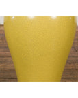 Chinese Vintage Altar Vase with Yellow Crackle Finish and Flaring Neck-10. Asian & Chinese Furniture, Art, Antiques, Vintage Home Décor for sale at FEA Home