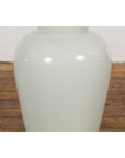White Porcelain Vintage Vase with Lid-10. Asian & Chinese Furniture, Art, Antiques, Vintage Home Décor for sale at FEA Home