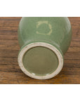 Chinese Lidded Altar Vase with Green Celadon Glaze and Guardian Lion Motif-15. Asian & Chinese Furniture, Art, Antiques, Vintage Home Décor for sale at FEA Home