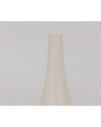 Tall Artisan Made Contemporary Vase with Cream Glaze-4. Asian & Chinese Furniture, Art, Antiques, Vintage Home Décor for sale at FEA Home