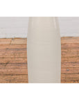 Tall Artisan Made Contemporary Vase with Cream Glaze-6. Asian & Chinese Furniture, Art, Antiques, Vintage Home Décor for sale at FEA Home