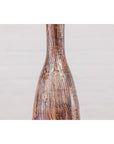 Tall and Slender Textured Brown Minimalist Ceramic Vase-8. Asian & Chinese Furniture, Art, Antiques, Vintage Home Décor for sale at FEA Home