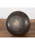 19th Century Brass Vessel with Abundant Etched Foliage Décor-14. Asian & Chinese Furniture, Art, Antiques, Vintage Home Décor for sale at FEA Home