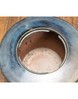Japanese Antique Blue and Black Glazed Ceramic Hibachi for Drinking Saké-19. Asian & Chinese Furniture, Art, Antiques, Vintage Home Décor for sale at FEA Home