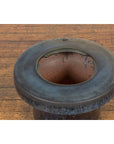 Japanese Antique Blue and Black Glazed Ceramic Hibachi for Drinking Saké-6. Asian & Chinese Furniture, Art, Antiques, Vintage Home Décor for sale at FEA Home
