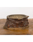 Antique Japanese Hibachi Coffee Table Base or Planter, Glass Top Not Included-5. Asian & Chinese Furniture, Art, Antiques, Vintage Home Décor for sale at FEA Home