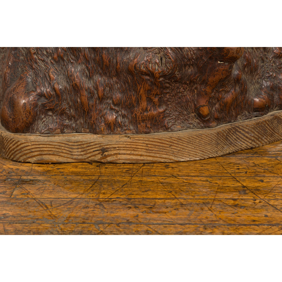Antique Japanese Hibachi Coffee Table Base or Planter, Glass Top Not Included-9. Asian & Chinese Furniture, Art, Antiques, Vintage Home Décor for sale at FEA Home