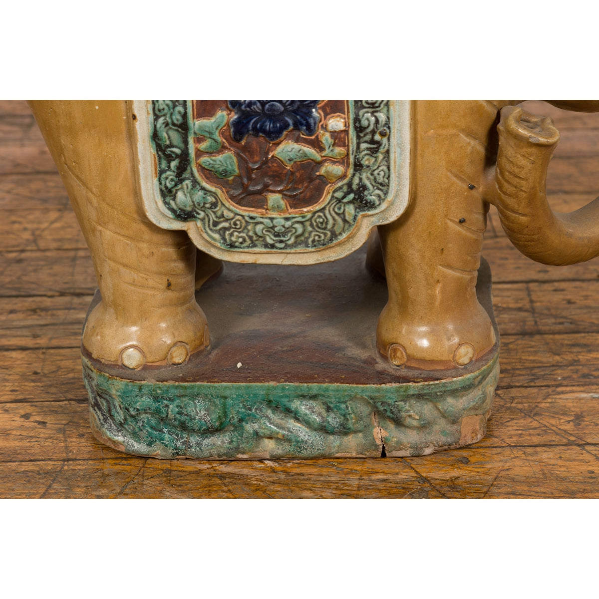 Antique Hand-Painted Annamese Ceramic Garden Stool from Vietnam, circa 1900-13. Asian & Chinese Furniture, Art, Antiques, Vintage Home Décor for sale at FEA Home