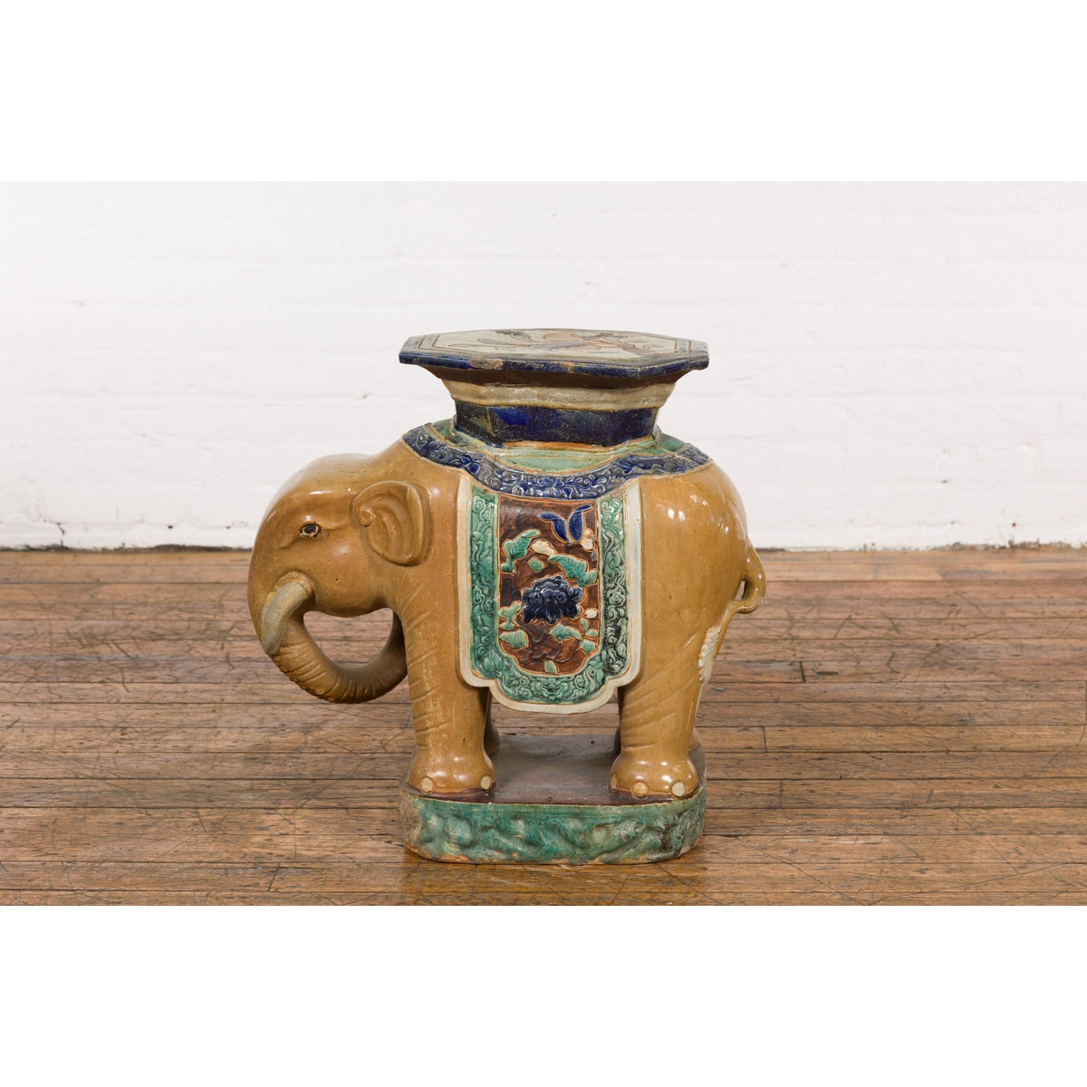 Antique Hand-Painted Annamese Ceramic Garden Stool from Vietnam, circa 1900-15. Asian & Chinese Furniture, Art, Antiques, Vintage Home Décor for sale at FEA Home