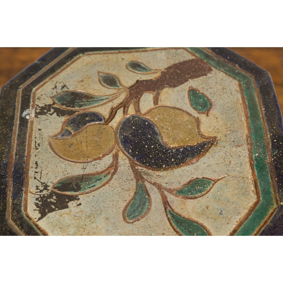 Antique Hand-Painted Annamese Ceramic Garden Stool from Vietnam, circa 1900-19. Asian & Chinese Furniture, Art, Antiques, Vintage Home Décor for sale at FEA Home