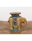 Antique Hand-Painted Annamese Ceramic Garden Stool from Vietnam, circa 1900-2. Asian & Chinese Furniture, Art, Antiques, Vintage Home Décor for sale at FEA Home