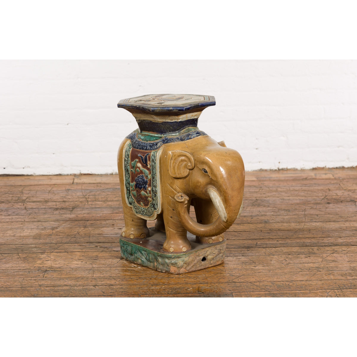 Antique Hand-Painted Annamese Ceramic Garden Stool from Vietnam, circa 1900-3. Asian & Chinese Furniture, Art, Antiques, Vintage Home Décor for sale at FEA Home