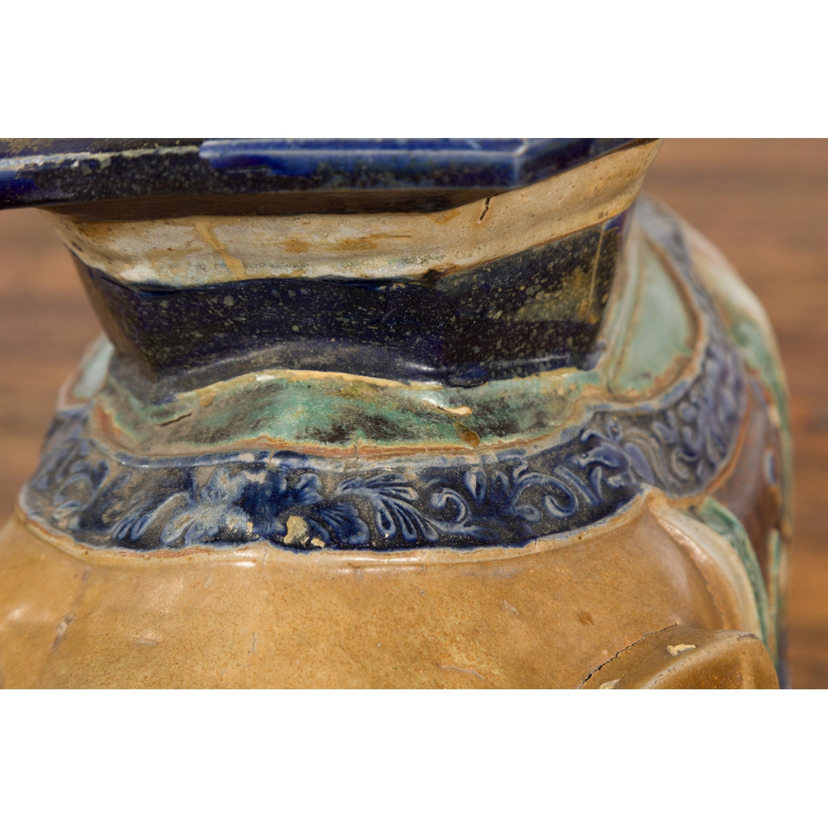 Antique Hand-Painted Annamese Ceramic Garden Stool from Vietnam, circa 1900-5. Asian & Chinese Furniture, Art, Antiques, Vintage Home Décor for sale at FEA Home