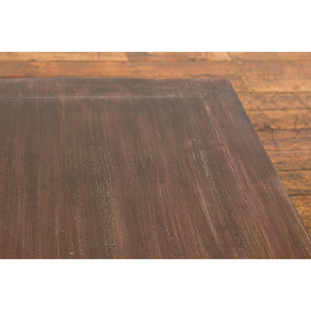 Vintage Asian Distressed Wood Coffee Table-14. Asian & Chinese Furniture, Art, Antiques, Vintage Home Décor for sale at FEA Home