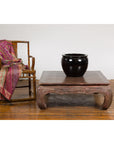 Vintage Asian Distressed Wood Coffee Table-3. Asian & Chinese Furniture, Art, Antiques, Vintage Home Décor for sale at FEA Home