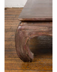 Vintage Asian Distressed Wood Coffee Table-8. Asian & Chinese Furniture, Art, Antiques, Vintage Home Décor for sale at FEA Home