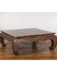 Vintage Asian Distressed Wood Coffee Table-2. Asian & Chinese Furniture, Art, Antiques, Vintage Home Décor for sale at FEA Home