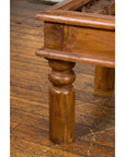 Antique Sheesham Wood and Iron Exterior Door Made into a Coffee Table-13. Asian & Chinese Furniture, Art, Antiques, Vintage Home Décor for sale at FEA Home