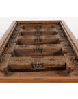 Antique Sheesham Wood and Iron Exterior Door Made into a Coffee Table-16. Asian & Chinese Furniture, Art, Antiques, Vintage Home Décor for sale at FEA Home