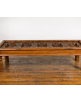 Antique Sheesham Wood and Iron Exterior Door Made into a Coffee Table-17. Asian & Chinese Furniture, Art, Antiques, Vintage Home Décor for sale at FEA Home