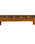 Antique Sheesham Wood and Iron Exterior Door Made into a Coffee Table-1. Asian & Chinese Furniture, Art, Antiques, Vintage Home Décor for sale at FEA Home