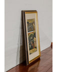 Mughal Style Watercolor on Paper Painting Depicting a Royal Court Scene, Framed-12. Asian & Chinese Furniture, Art, Antiques, Vintage Home Décor for sale at FEA Home