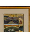 Mughal Style Watercolor on Paper Painting Depicting a Royal Court Scene, Framed-3. Asian & Chinese Furniture, Art, Antiques, Vintage Home Décor for sale at FEA Home