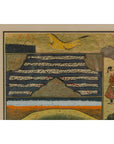 Mughal Style Watercolor on Paper Painting Depicting a Royal Court Scene, Framed-7. Asian & Chinese Furniture, Art, Antiques, Vintage Home Décor for sale at FEA Home