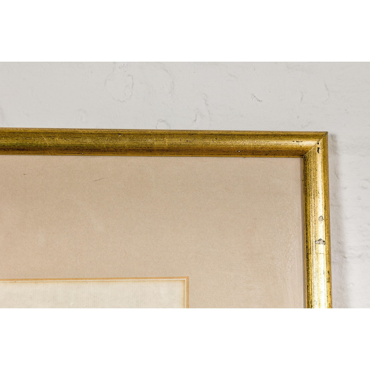Woman in a Blue Dress Threading Silk Watercolor in Gilt Frame-12. Asian & Chinese Furniture, Art, Antiques, Vintage Home Décor for sale at FEA Home