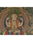Antique Framed Buddhist Painting-10. Asian & Chinese Furniture, Art, Antiques, Vintage Home Décor for sale at FEA Home