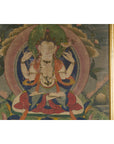 Antique Framed Buddhist Painting-11. Asian & Chinese Furniture, Art, Antiques, Vintage Home Décor for sale at FEA Home