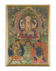 Antique Framed Buddhist Painting-18. Asian & Chinese Furniture, Art, Antiques, Vintage Home Décor for sale at FEA Home