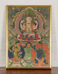 Antique Framed Buddhist Painting-2. Asian & Chinese Furniture, Art, Antiques, Vintage Home Décor for sale at FEA Home