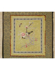 Late Qing Dynasty Embroidered Silk Fabric with Bird in Custom Frame-8. Asian & Chinese Furniture, Art, Antiques, Vintage Home Décor for sale at FEA Home