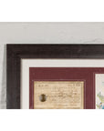 1780s American Revolutionary War Bond, State of Connecticut in Black Frame-4. Asian & Chinese Furniture, Art, Antiques, Vintage Home Décor for sale at FEA Home