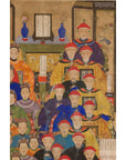 Antique Qing Dynasty Painting on Parchment-10. Asian & Chinese Furniture, Art, Antiques, Vintage Home Décor for sale at FEA Home
