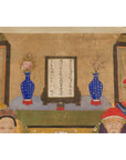 Antique Qing Dynasty Painting on Parchment-11. Asian & Chinese Furniture, Art, Antiques, Vintage Home Décor for sale at FEA Home