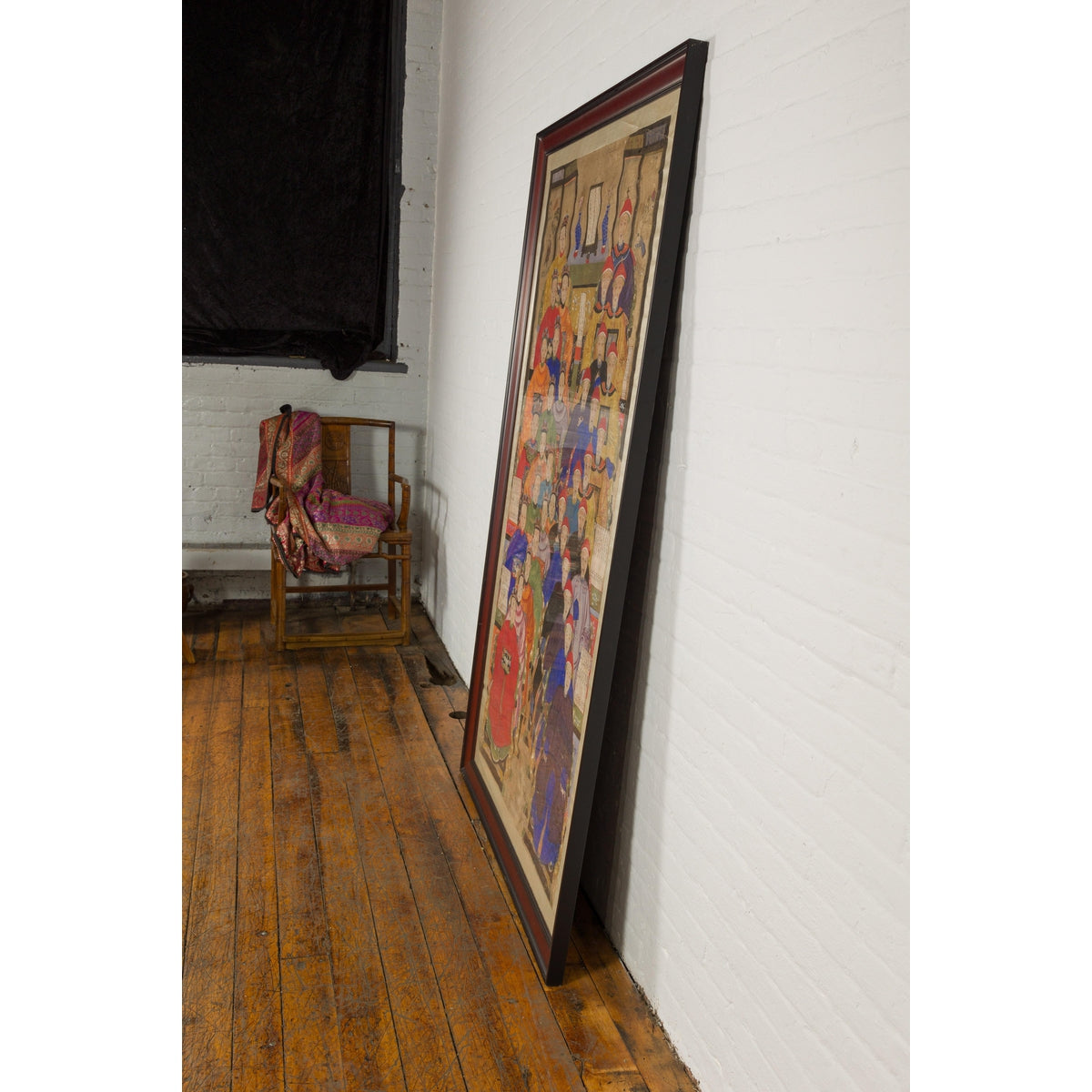 Antique Qing Dynasty Painting on Parchment-19. Asian & Chinese Furniture, Art, Antiques, Vintage Home Décor for sale at FEA Home