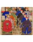 Antique Qing Dynasty Painting on Parchment-5. Asian & Chinese Furniture, Art, Antiques, Vintage Home Décor for sale at FEA Home