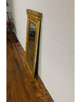 Colonial Vintage Giltwood Trumeau Mirror with Carved Scrollwork Motifs-14. Asian & Chinese Furniture, Art, Antiques, Vintage Home Décor for sale at FEA Home