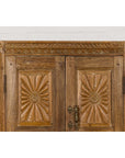 Carved Window from the 19th Century Retrofitted with Heavy Antiqued Mirror-4. Asian & Chinese Furniture, Art, Antiques, Vintage Home Décor for sale at FEA Home