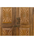 Carved Window from the 19th Century Retrofitted with Heavy Antiqued Mirror-5. Asian & Chinese Furniture, Art, Antiques, Vintage Home Décor for sale at FEA Home