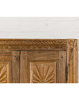 Carved Window from the 19th Century Retrofitted with Heavy Antiqued Mirror-8. Asian & Chinese Furniture, Art, Antiques, Vintage Home Décor for sale at FEA Home