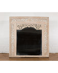 19th Century Antique Mirror with Carved Wooden Frame-2. Asian & Chinese Furniture, Art, Antiques, Vintage Home Décor for sale at FEA Home